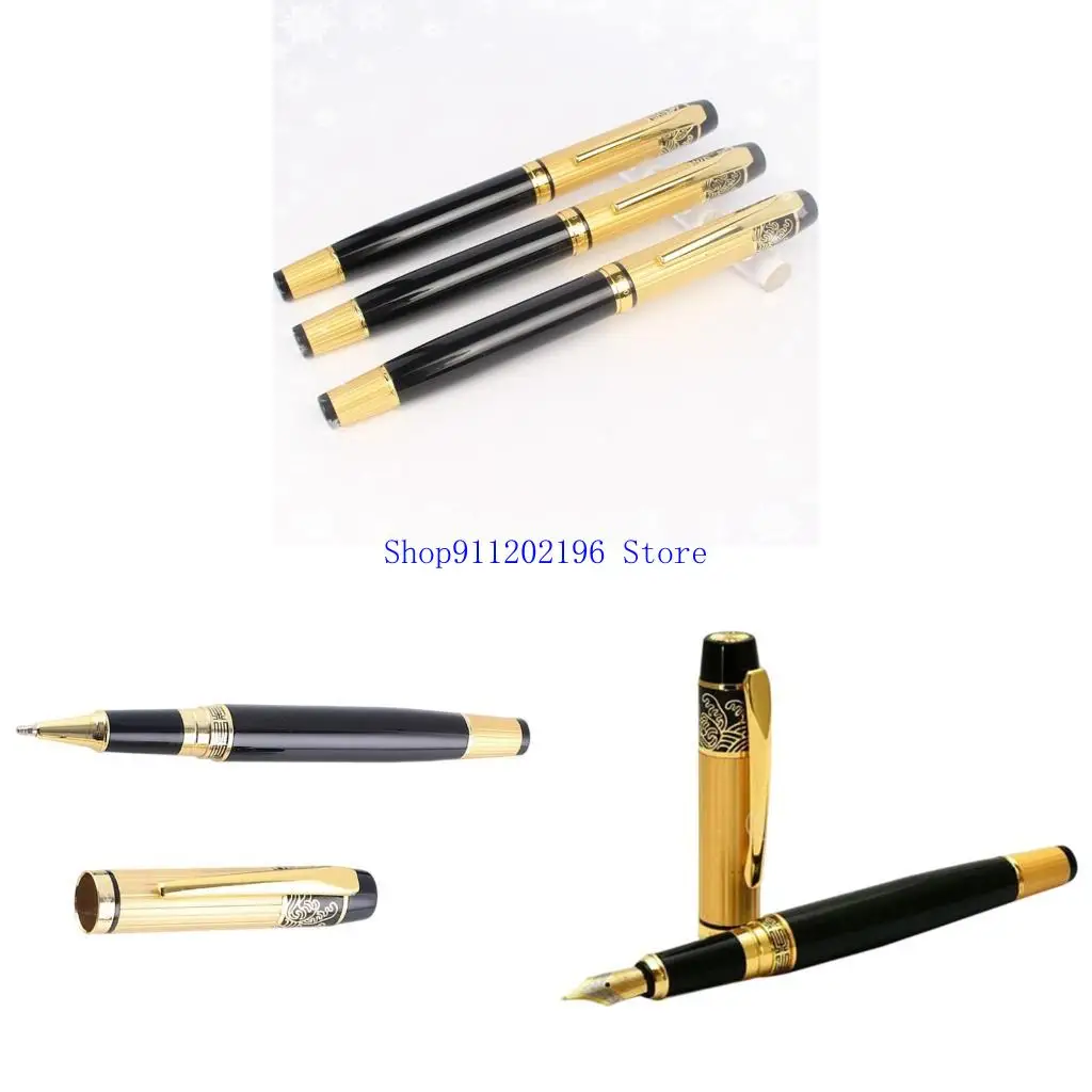 

P82A Professional Piston Filled Fountain Pen with Refillable Inks Cartridge