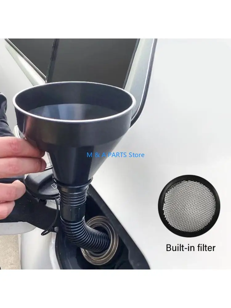 

U1jf заправка воронки автомобильная нефтяная воронка с большим диаметром для автомобилей увеличивает толщину с помощью