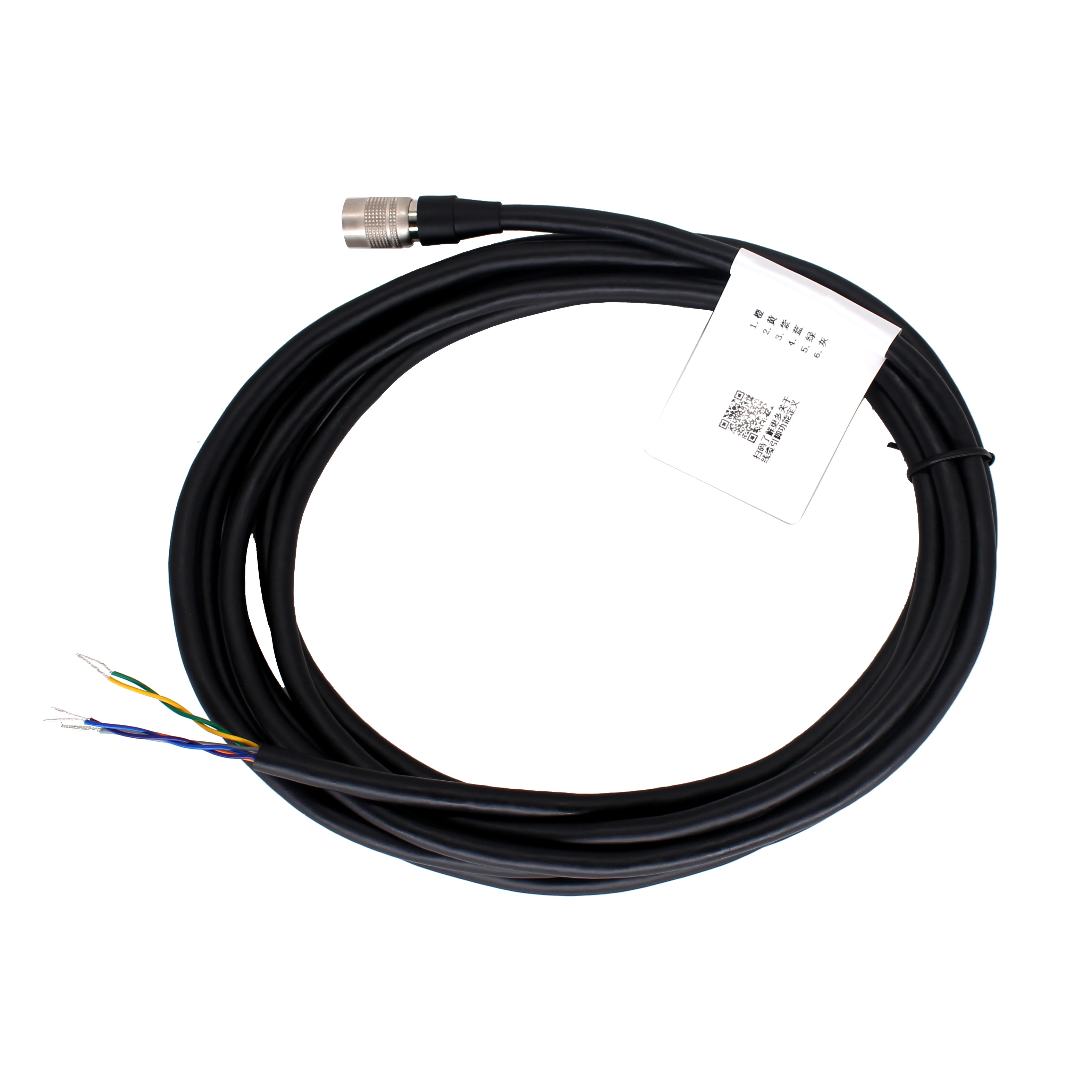 

2025 hot sale MV-ACP-H6p-open-ST China Standard 6-pin Hirose Power and I/O cable For industrial s