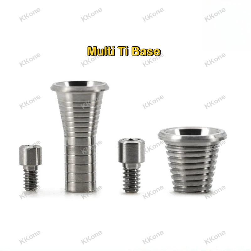 20Pcs Dental Multi-unit Ti Base Oral Care Accessories For Ossten Dentium MIS ITI NEO NOB Neodent GM Systems
