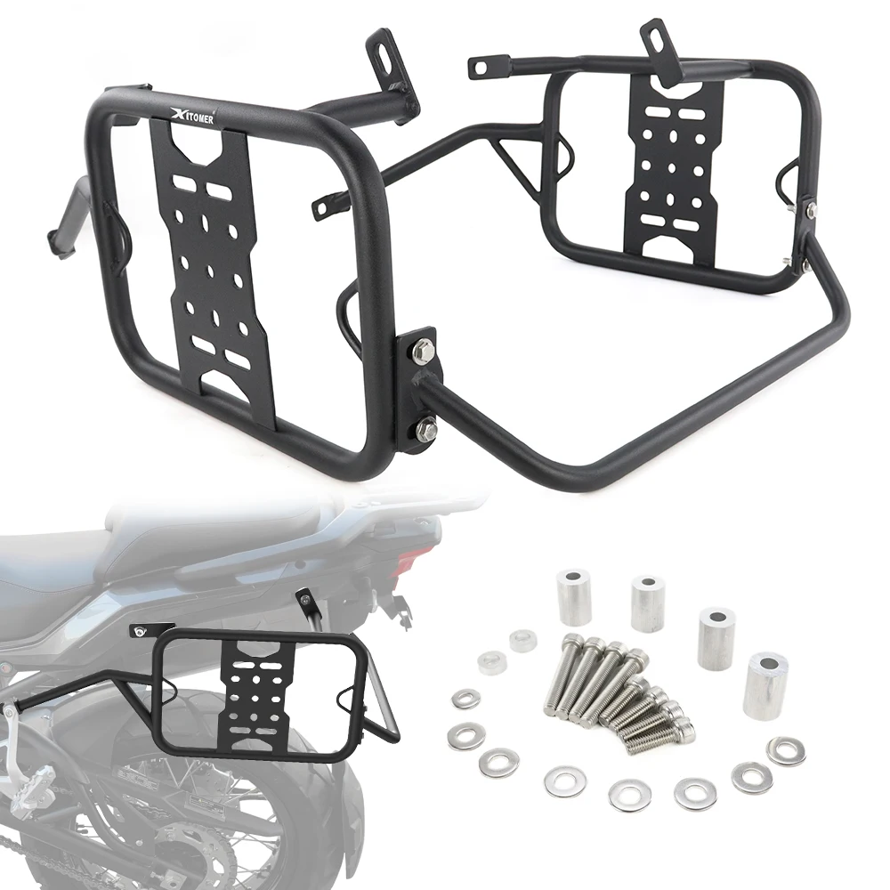 صالح ل Benelli TRK 502 X 2018 2019 2020 2021-2025 TRK502X دراجة نارية العديلات رفوف السرج دعم الرف رف أمتعة الجانب