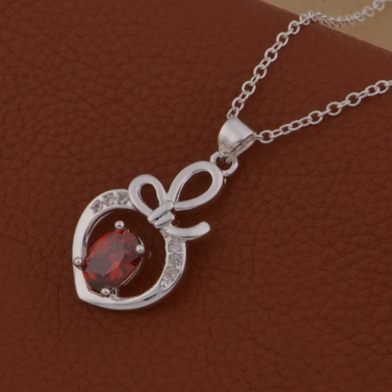 Neue 925 Sterling Silber Halskette mit 5A Zirkon-Anhänger für Damen, Hochwertige Hochzeits- und Verlobungs-Schmuck, Modisches Urlaubsgeschenk