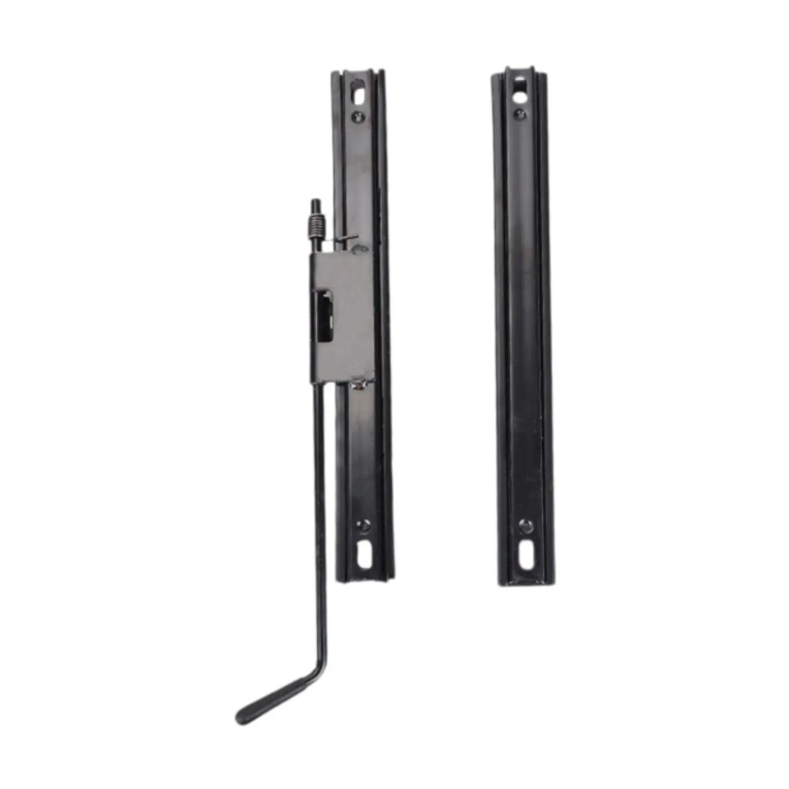 

2 Pieces Seat Sliders Adjustable Heavy Duty Vehicle Sliding Rail for Lawnmower Seat Engineering Vehicle Seat Forklift Seat