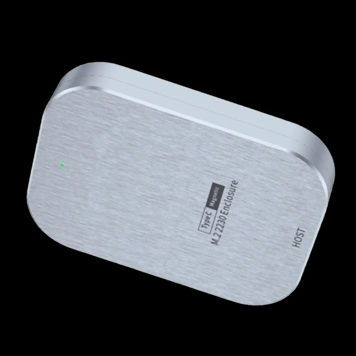 HDL Magnetic M.2 NVMe 2230 SSD Case USB 3.2 Gen 2 10Gbps Type-C External Enclosure Hard Drive Disk Box for Mobile Phone
