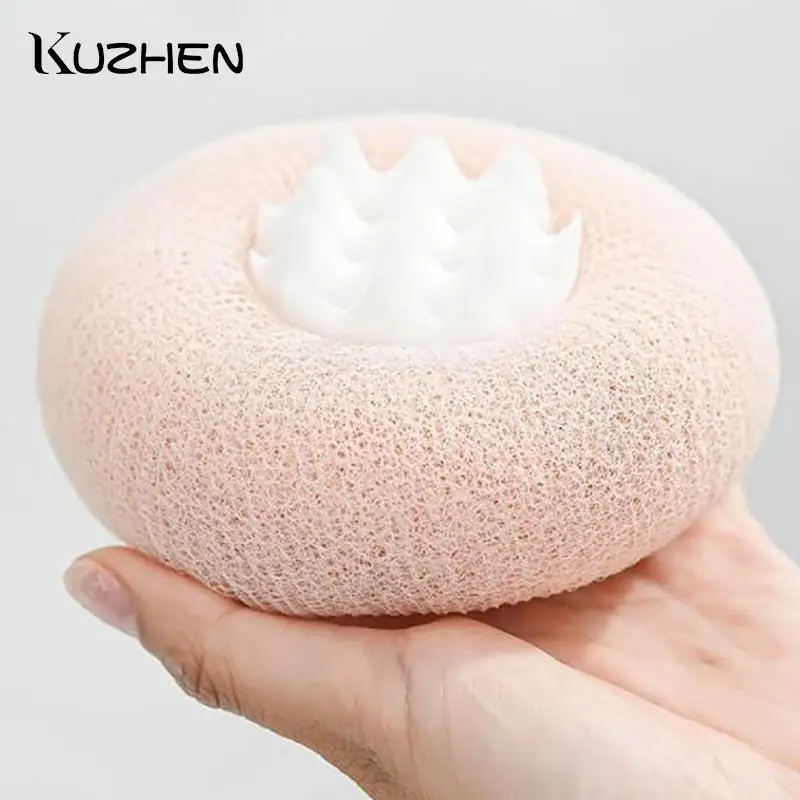 Bath Towel Bath Wipe Back Rub Mud Bath Brush Sponge Bathroom Supplies Bath Towel  Scrub Bath Massage Bath Ball With Sucker Brush