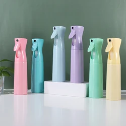300ml Candy Color High-Pressure Fine Mist Spray Bottle Barber Shop Continuous Spray Bottle Alcohol Disinfection