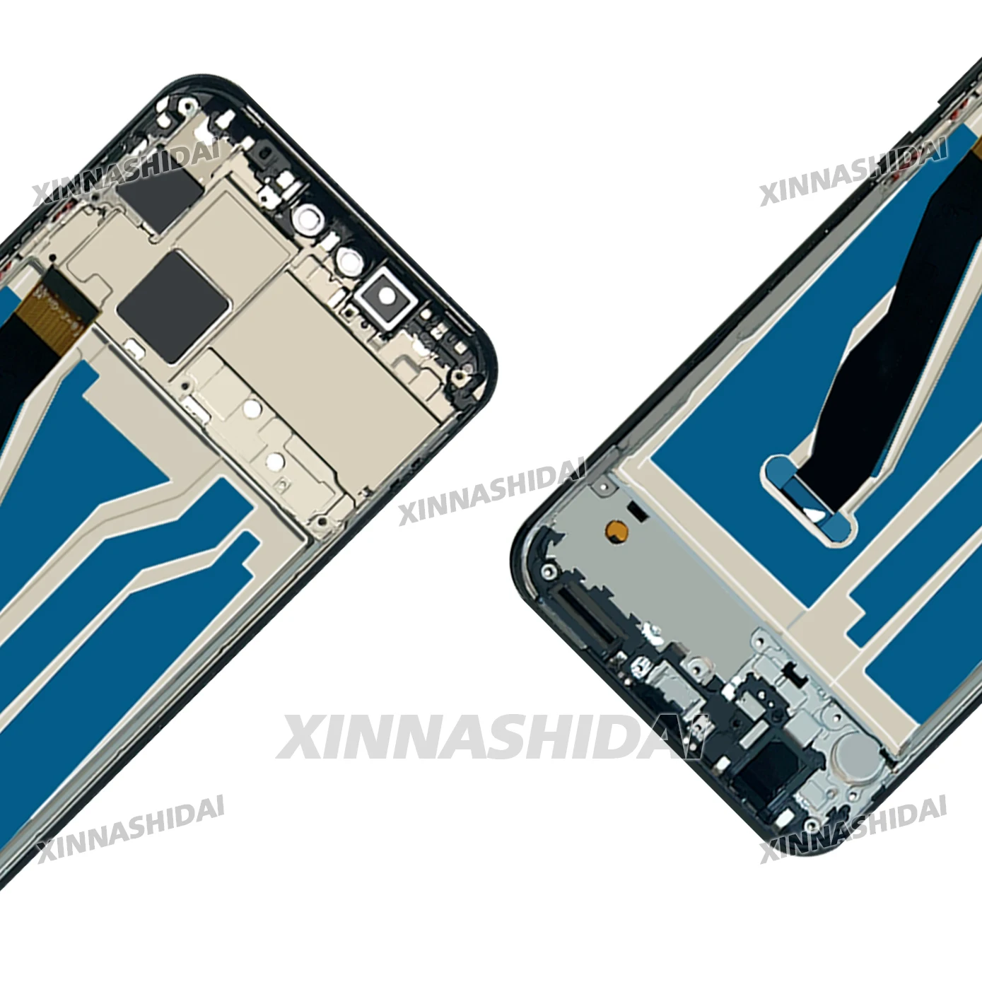 Super quality LCD Display Touch Screen For Huawei Y9 2019 LCD Display Touch Screen Frame With Battey Cover Housing