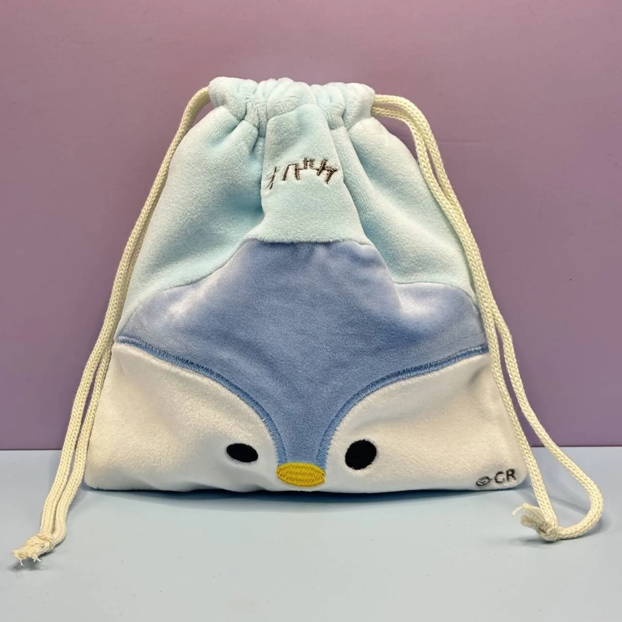 Cute Cartoon Stationery Pouch Washable Plush Pulling Rope Storage Bags Simple and Convenient Stationery Pouch Birthday Gifts