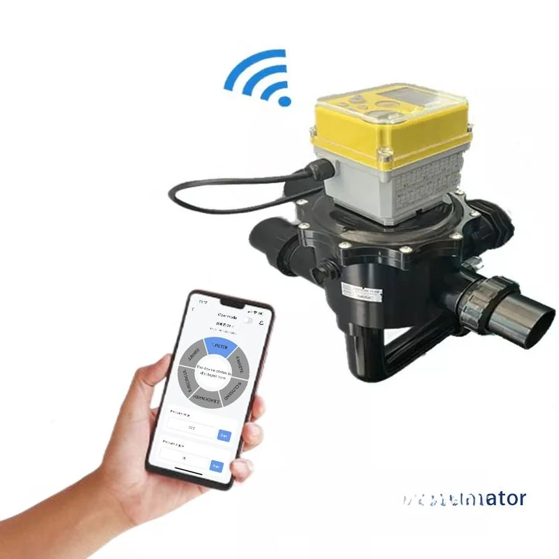

Mobile phone remote automatic fish pond filter, breeding purification system, koi fish