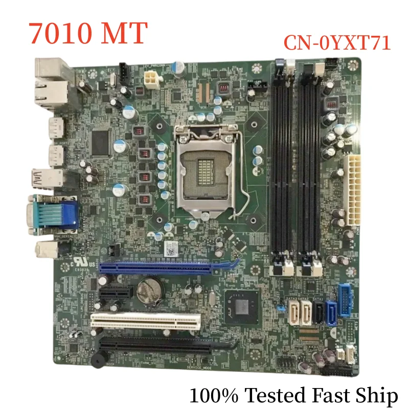 

CN-0YXT71 For Dell OptiPlex 7010 MT Desktop Motherboard 0YXT71 YXT71 LGA1150 DDR3 Mainboard 100% Tested Fast Ship