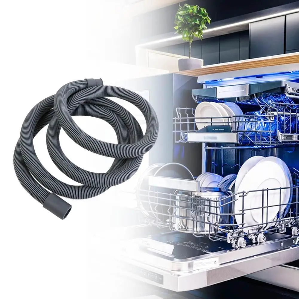 

Extension Pipe Plastic Wash Machine Drain Hose Universal Grey Waste Drain Hose Convenient Durable Dryer Drain Hose Dishwasher