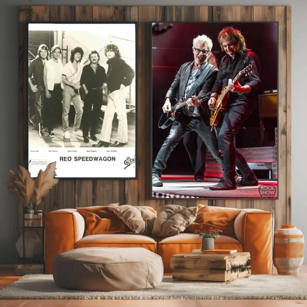 band R-REO Speedwagon-N Painting Calligraphy Artwork for Living Room Bedroom Office Home Decor