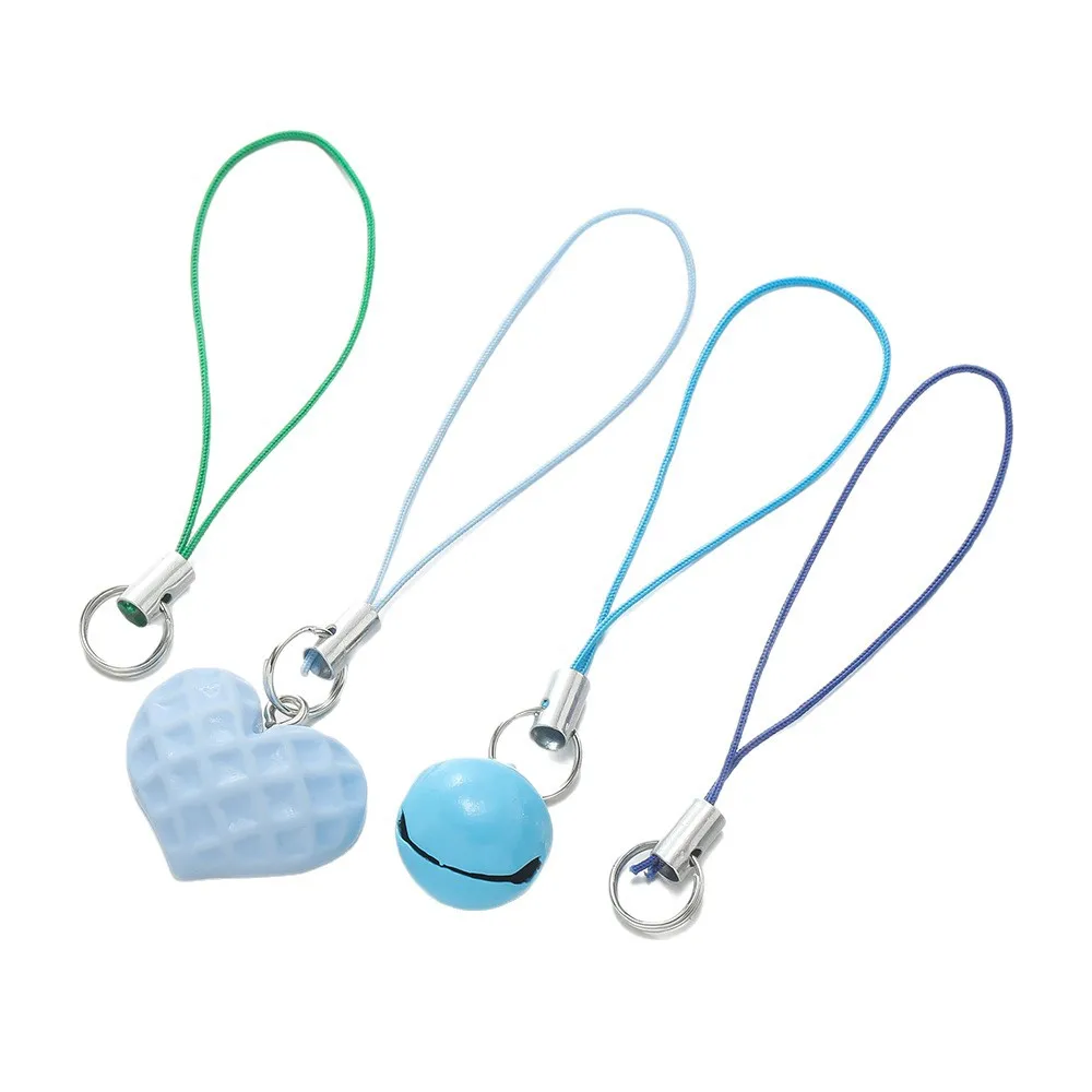 

Right Road High-end New Polyester Metal Double Loop Hanging Rope Handmade DIY Mobile Phone Rope Accessories Wholesale