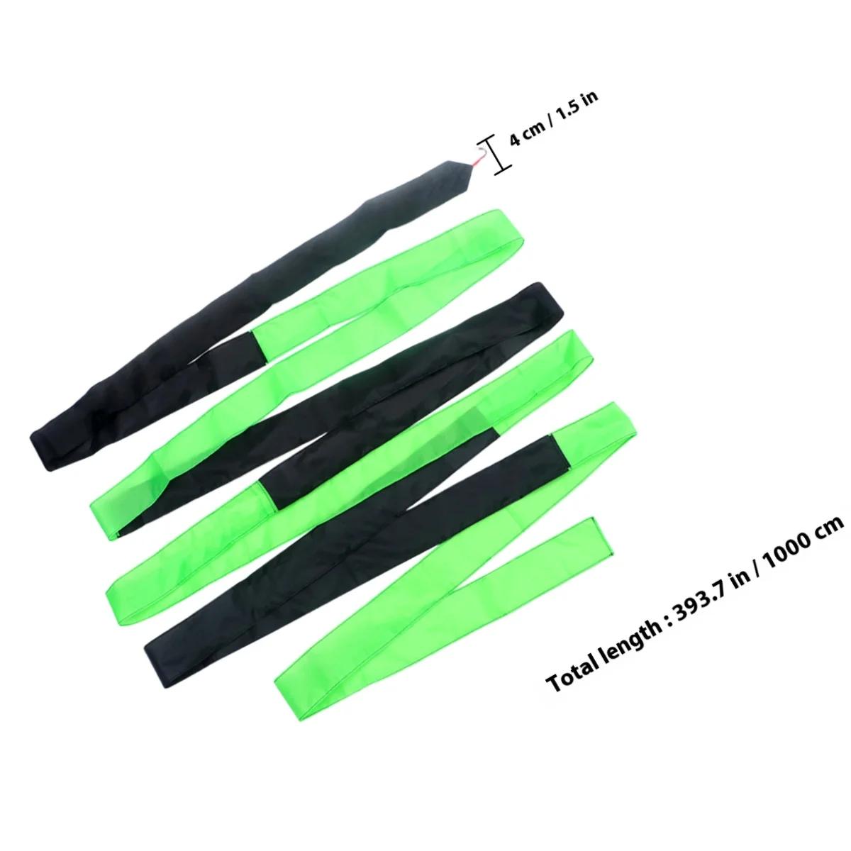 10M Rainbow Tail For Flying Outdoor Accessories Floating Turning Streamer Colorful Kite Tail Durable Stunt Trick