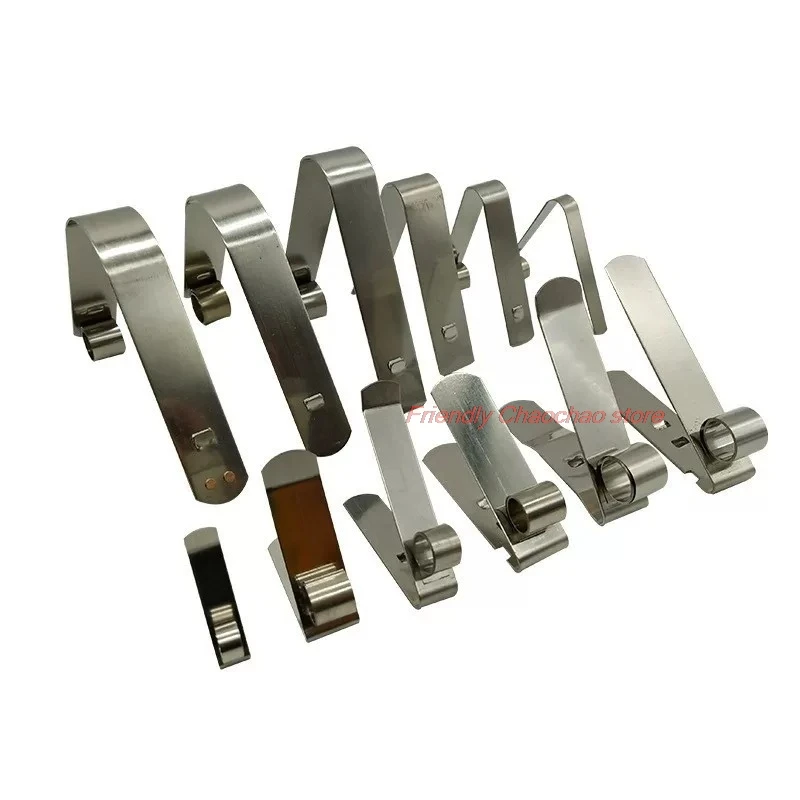 10PCS YZR carbon brush holder stainless steel constant pressure spring carbon brush circlip spring clamp for electric machinery