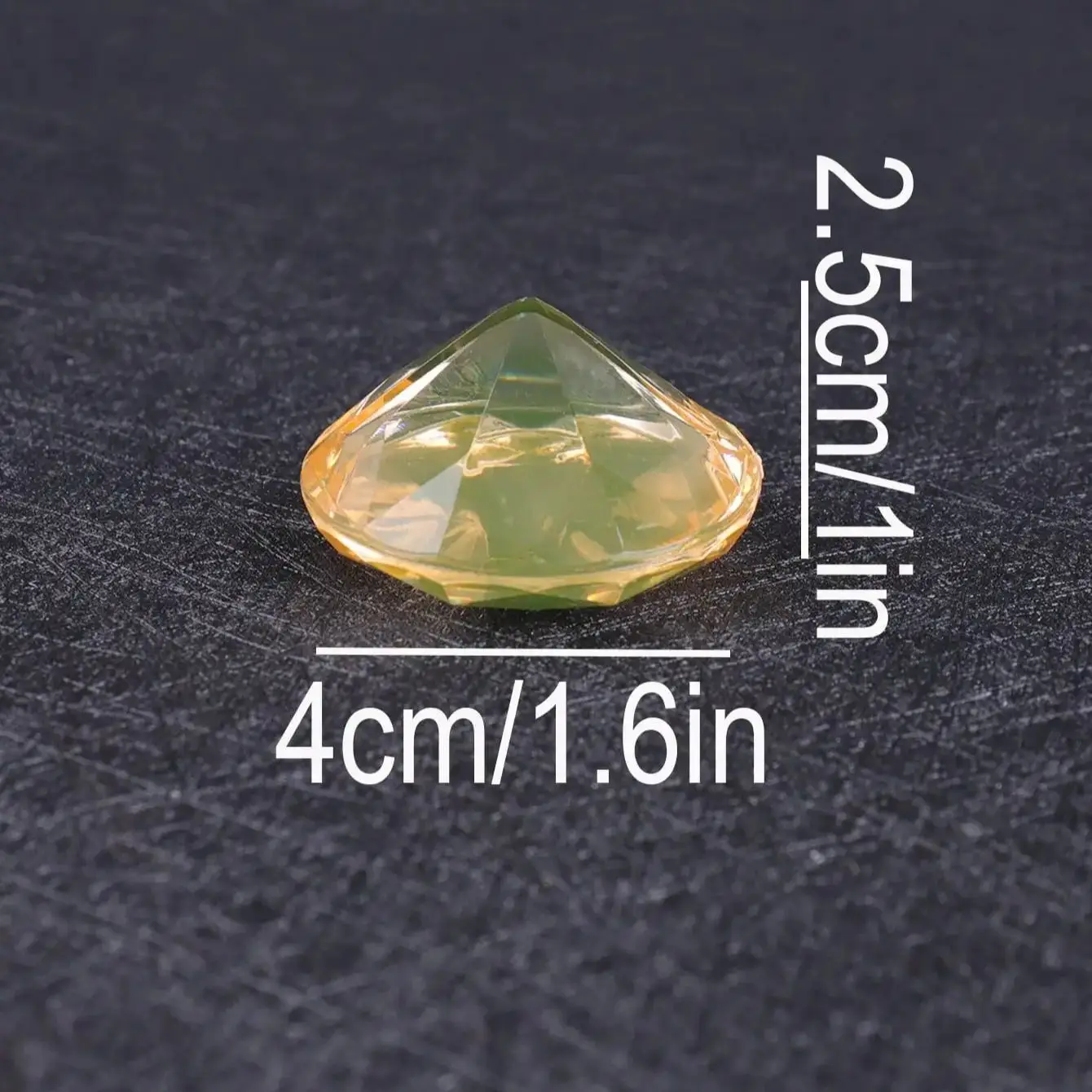 1PC Round Crystal Diamond Memo Clip, Suitable for Banquet Place Cards, Photo Clips, Desk Decoration Accessories