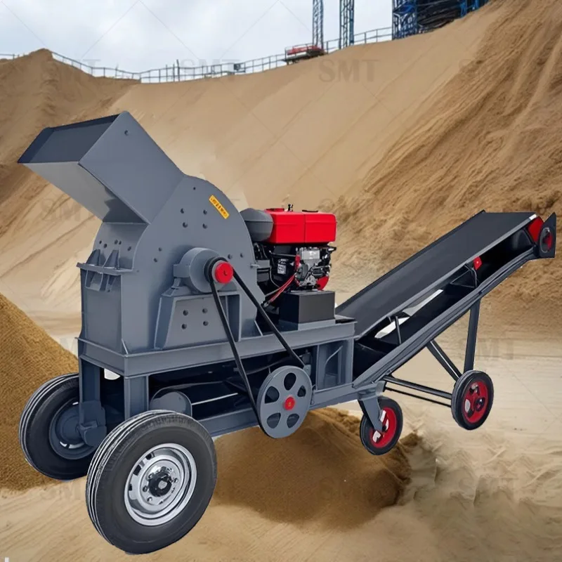 

【Best-Selling】Pe 200*300 Small Portable Engine Powered Mobile Stone Rock Hammer Crusher Grinder With Core Motor And Beari