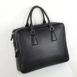 Big Genuine Leather Handbags for Men Travel Bags Causual Crossbody Bag Men Bag Business Black Briefcase for Men Laptop Bags