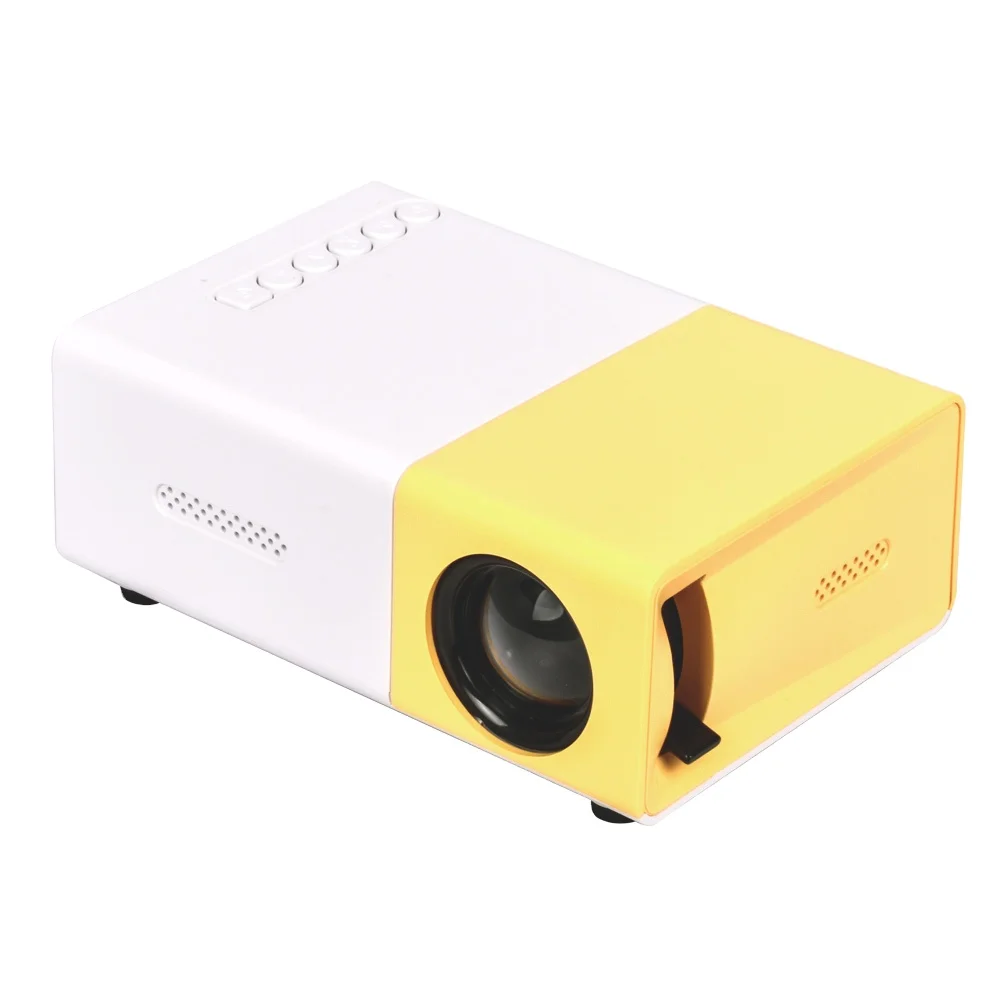 

Portable Projector Mini Beamer YG300 1000 Lumens Pocket Mobile Home Video Projector For Kids Story