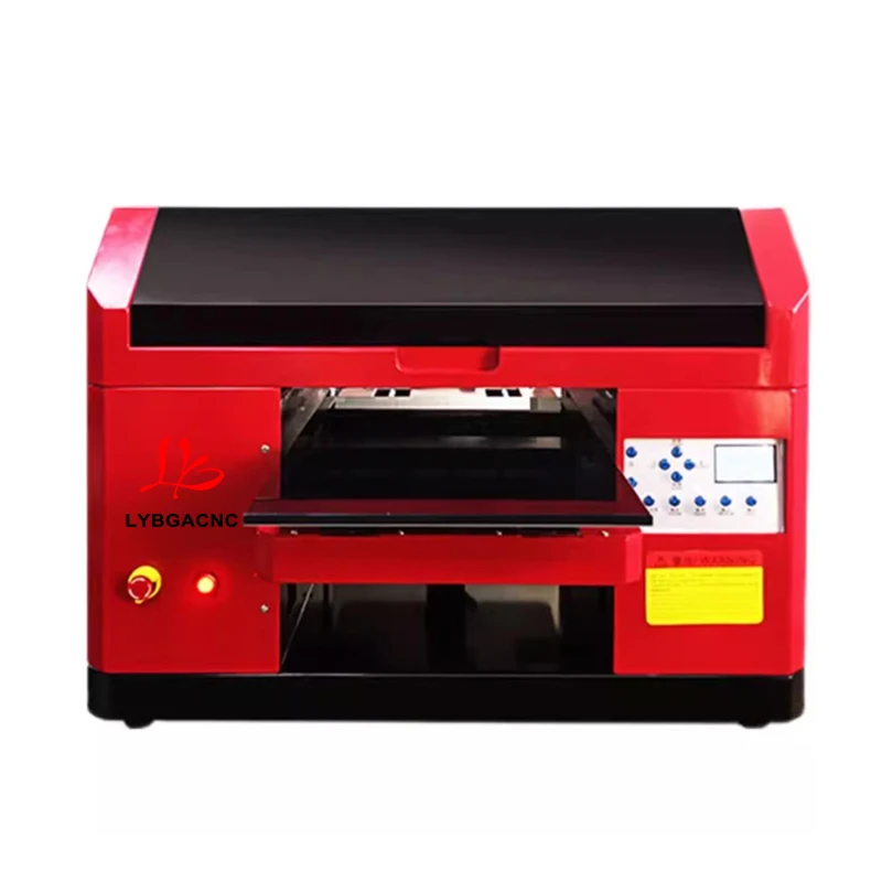 A3+ Full Automatic Upgraded Flatbed Photo UV Inkjet Printer Machine USB Infrared Ray Measure Max Work Size 300X500mm 220V 110V