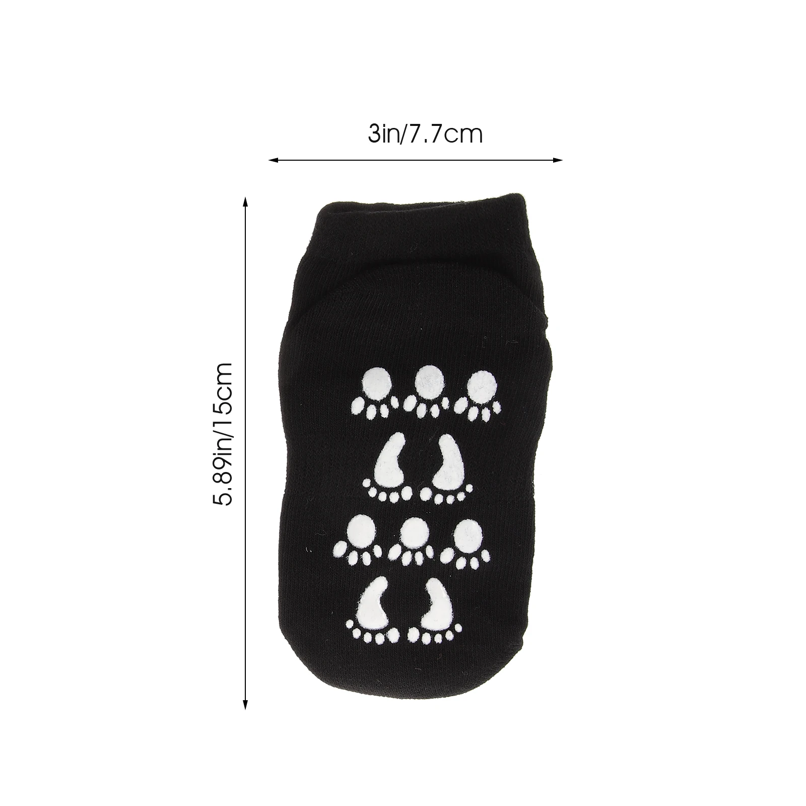 

5pcs Non-Slip Baby Kids Cotton Grip Large Heel Comfortable Unisex Floor Boat For Children Breathable Gift Socks For Kids