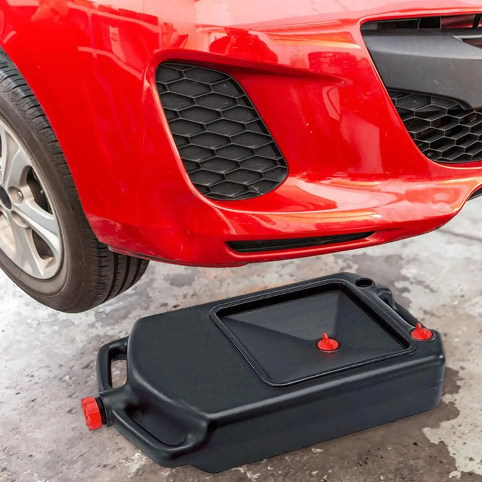 

Oil Drain Container Car Maintenance Tool Transport Anti Splash Oil Drain Pan