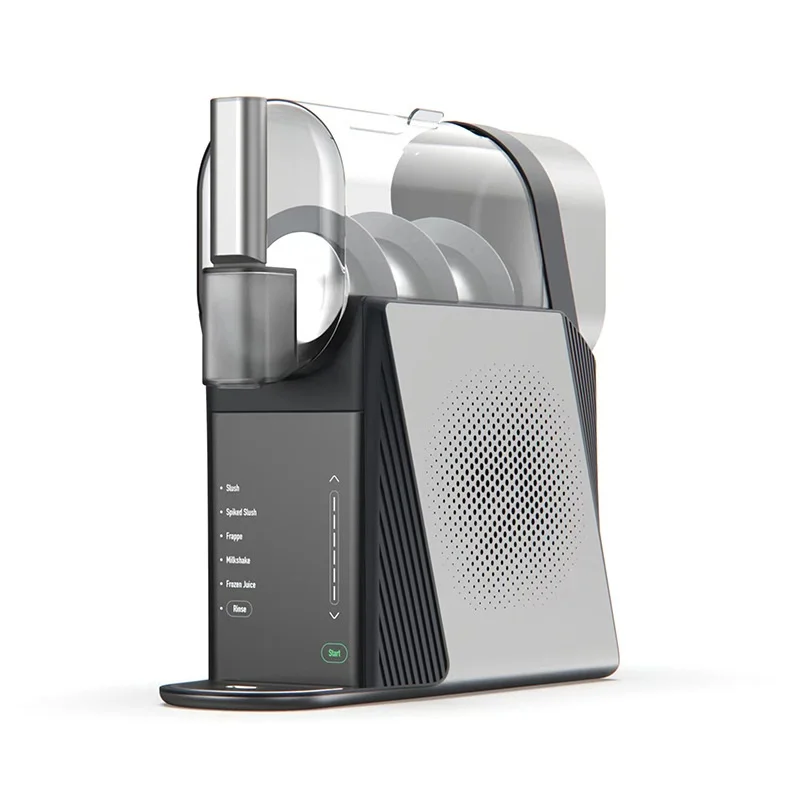 

Маленькая полностью автоматическая электрическая дробилка для льда FDM201 с ручным управлением, машина для плавления снега, ручная очистка напитков, пластик