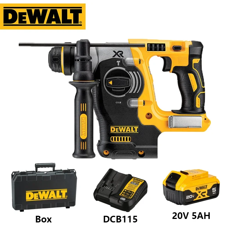 

DEWALT DCH273 18V Brushless Hammer Lithium Battery Compact Portable Electric Hammer Drill 1100RPM Levitation Technology