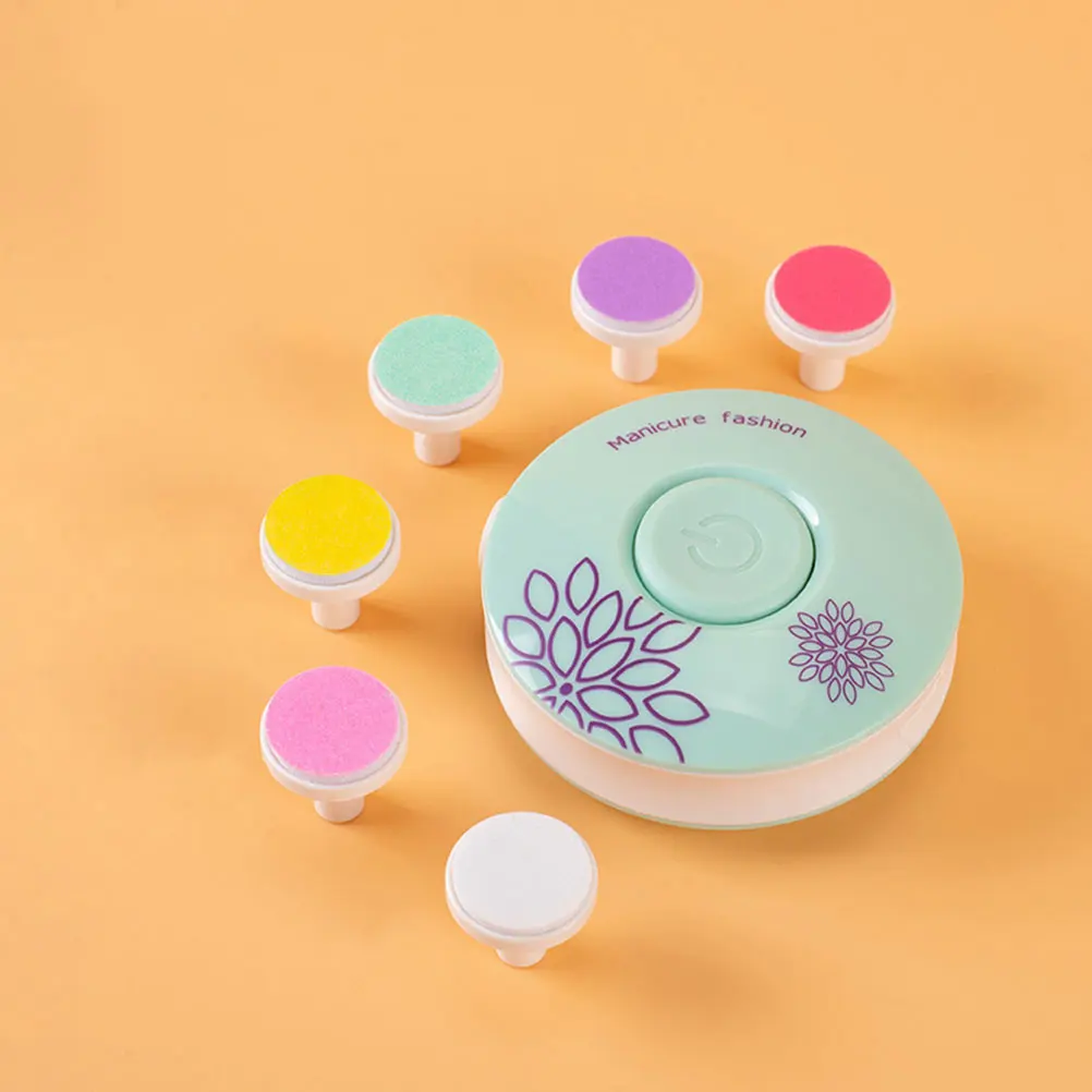 

30pcs Baby File Pads Replacement Heads For Electric Nail Grinder Infant Grinding Accessories Colorful Durable Nail Care Tools