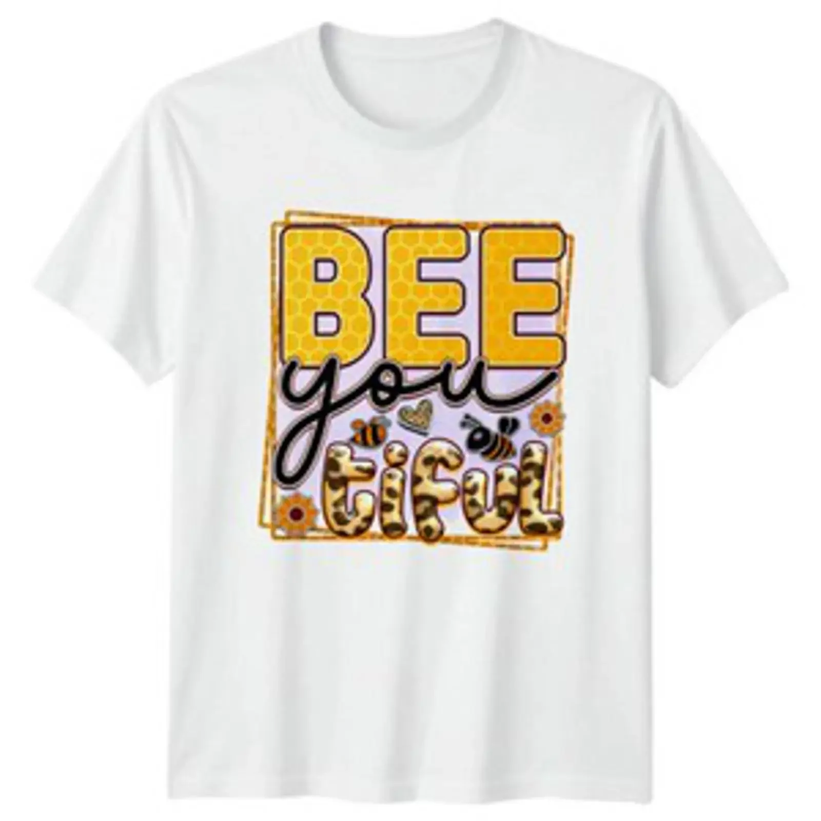Bee You Tiful Naturliebhaber T Shirt Honeycomb  vintage Washed Unisex designer clothes homme fashion Casual graphic Stylish