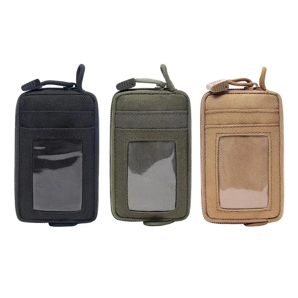 Multipurpose Camping Belt Purse Outdoor Waist with ID Window