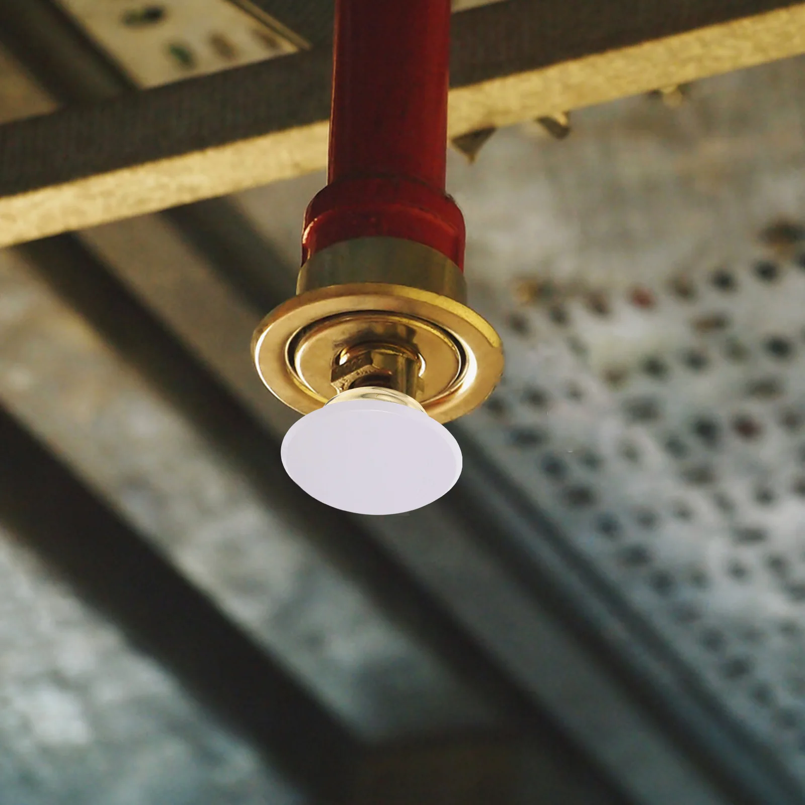 Concealed Fire Cover Plate Durable Metal Ceiling Integration Protection For Sprinkler Head Decorative Wall-Mounted Fire