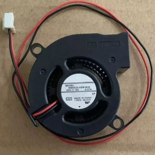 

Brand New BM4520-05W-B30 24V 0.07A 2 Pin Turbo Fan Projector Fan Fast delivery
