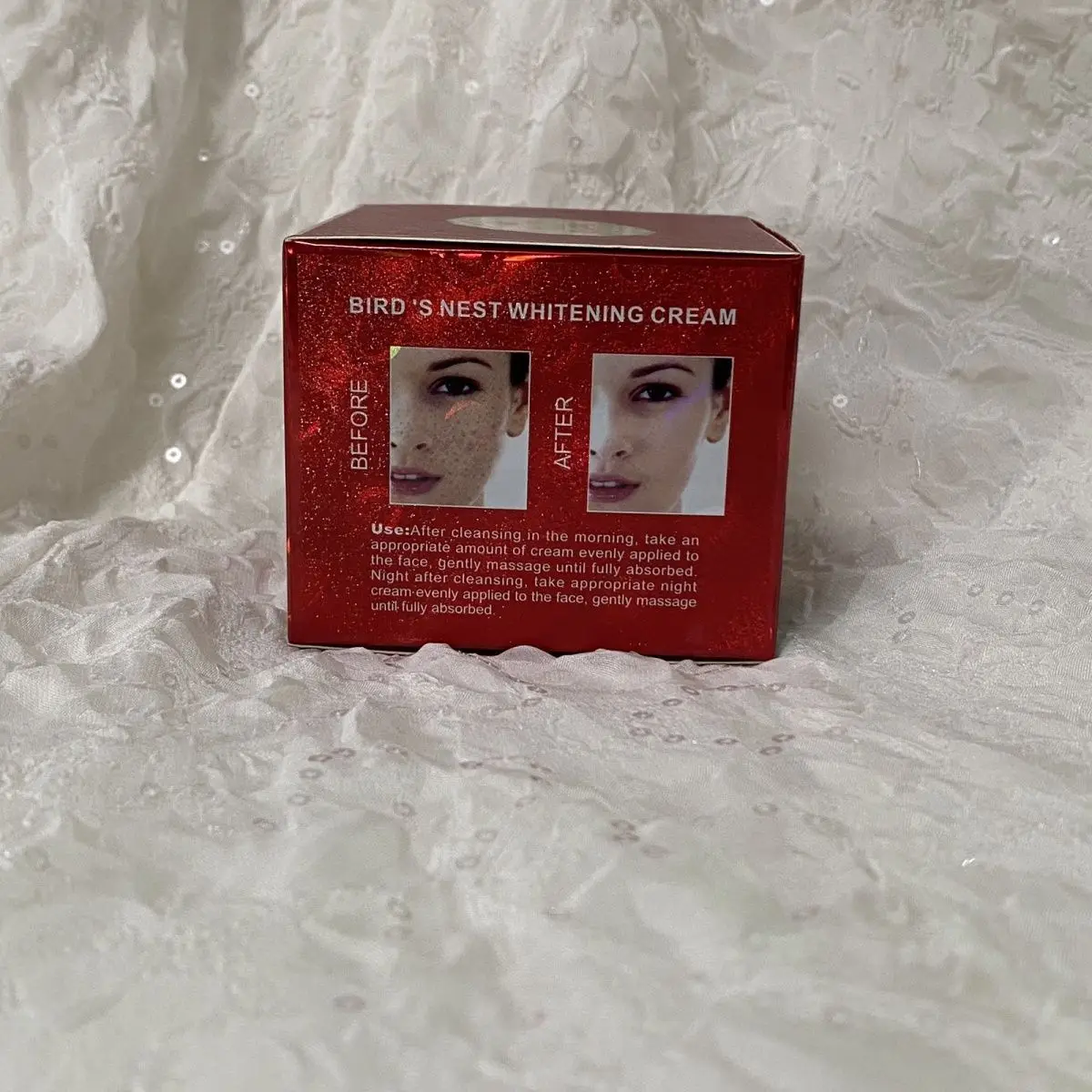 타이 버드네스트 화이트닝 크림, 브라이트닝 & 모이스처라이징, 빛나는 광채, 순한 포뮬러