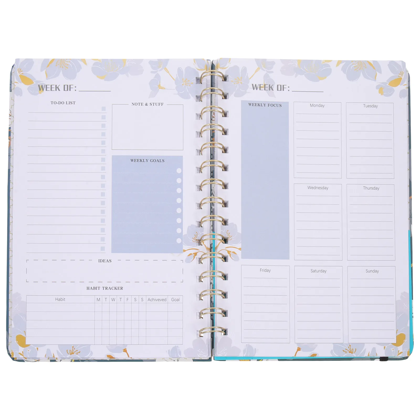 Student Planner Book Portable Academic Organizer Daily Note Book Household Compact Writing Notebook Office Supply Smooth Paper