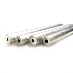 6063 Aluminium Pipe Thick Wall/4.5mm OD/12-58mm Straight Metal Bar Rods Tool Round Aluminum Tube Alloy Hollow Tube Sleeve Pole
