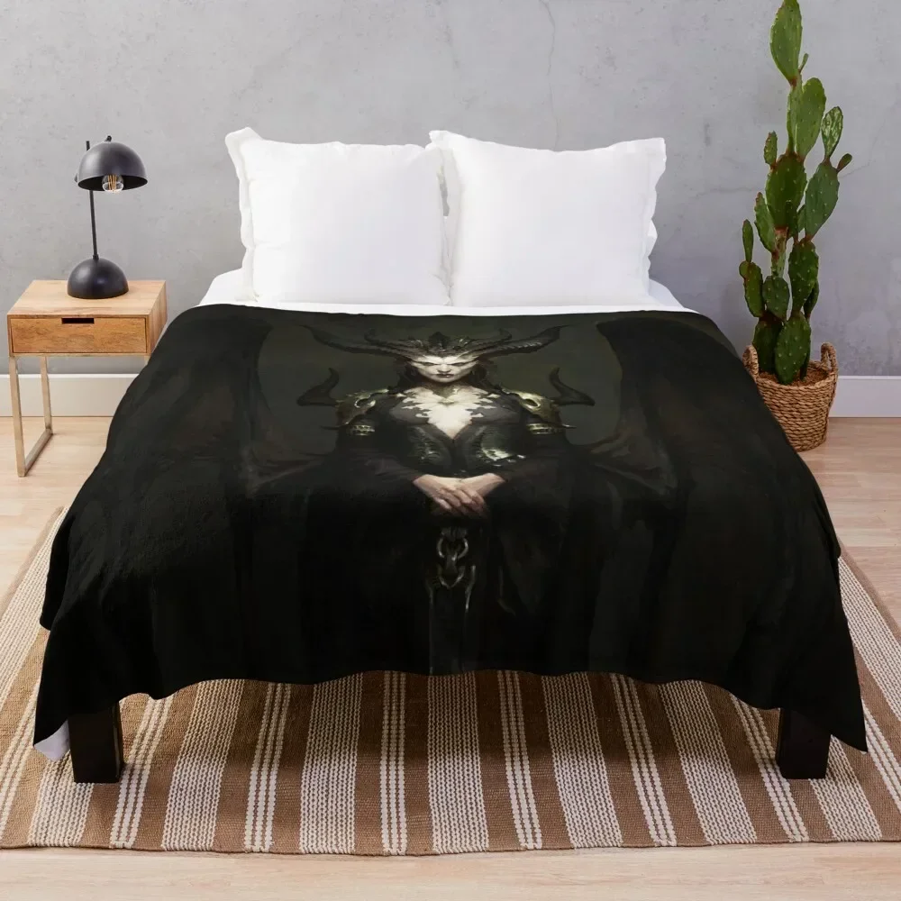 Diablo 4, BOOOOOM Throw Blanket Thins Travel Luxury Thin Blankets