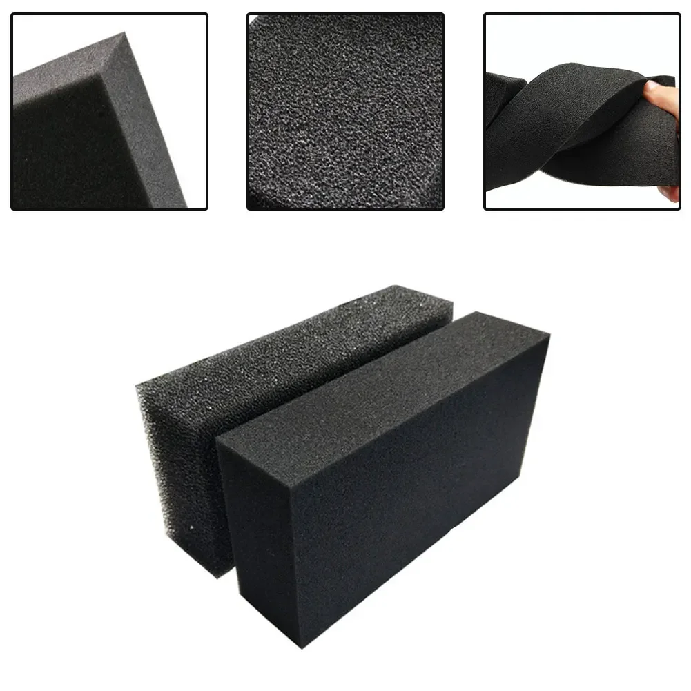 Car Cleaning Sponge Car Wash Sponge Thick Fine Soft Square 21 5CMx11.5CMx5CM Black CleaningTool High Quality New