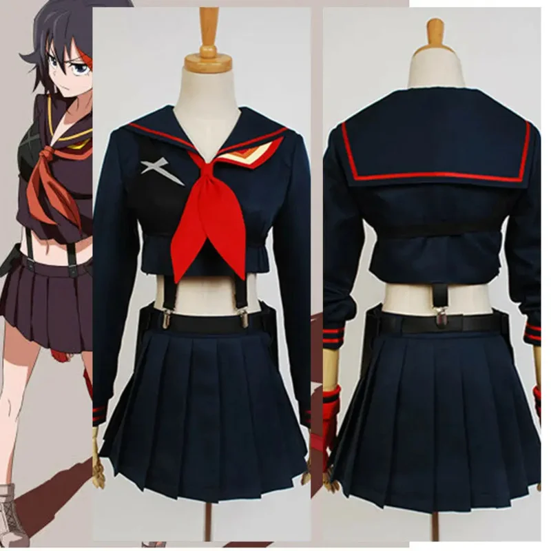 Kill la Kill cosplay Ryuko Matoi cosplay costume girls party dress Halloween carnival cosplay costume oi2129