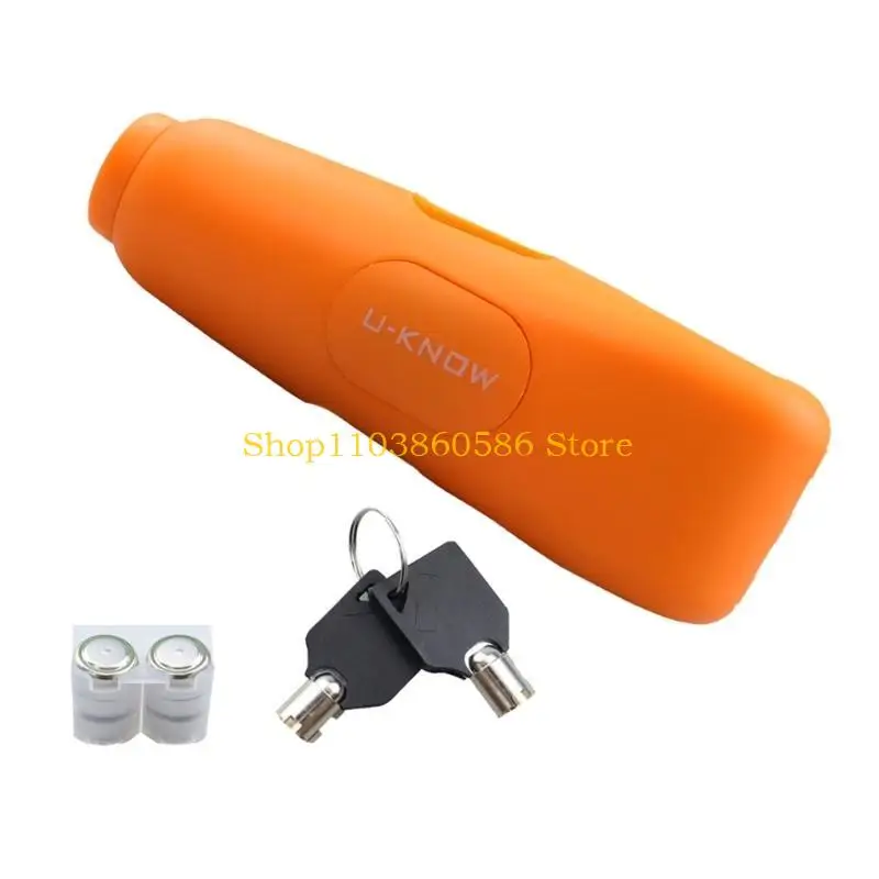 

242A Universal Motorcycle Lock Moped Scooter Handlebar Safety Lock Brake Throttle Grip Anti Theft Protections Security Locks