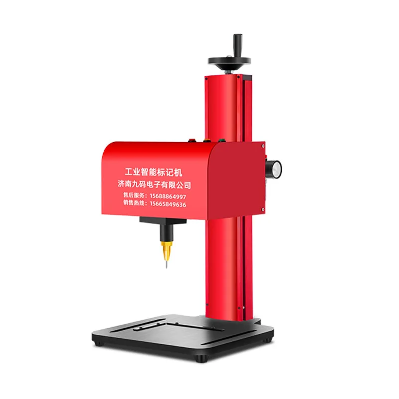 

Desktop 170 * 110mm Pneumatic Marking /Electricity Marking Machine Car Nameplate Marking Machine Metal Parts Engraving Machine
