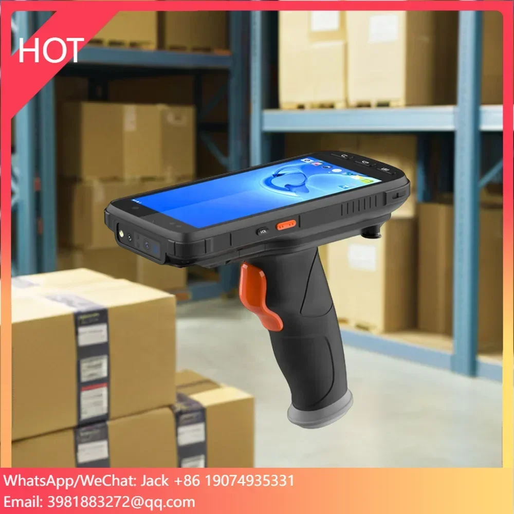 Android 10 耐衝撃PDA バーコードスキャナー モバイルハンドヘルド端末 コンピューター ポータブルデータコレクター 倉庫物流