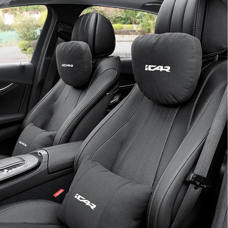 

For Chery iCAR 03 V23 03T ik122t Dog JAECOO J6 Body Kit Parts Accessories Car Neck Headrest Pillow Seat Lumbar Spine Protect