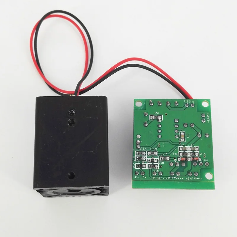 520nm 30mW Green Dot Laser Module Diode DC/AC 12V Stage Lighting TTL 0-5V