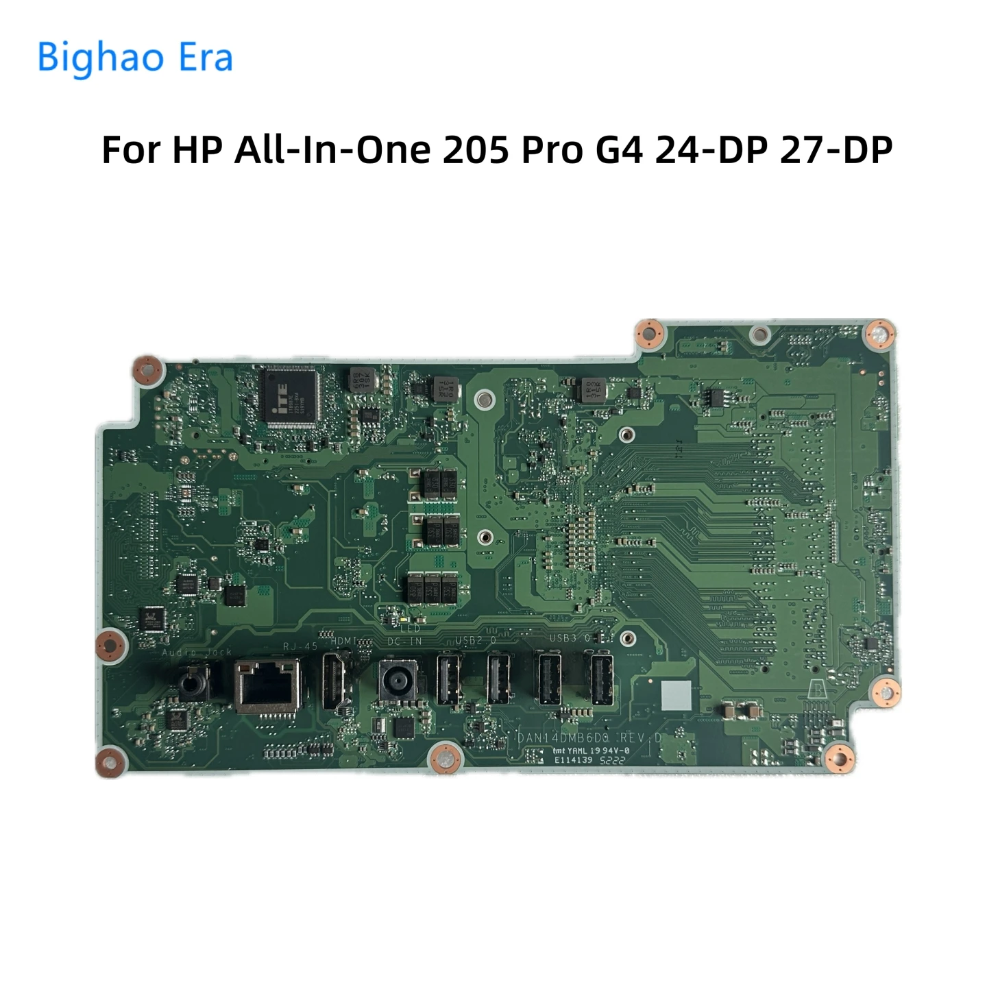 Imagem -02 - Placa-mãe para hp Modelo: N14d Dan14dmb6d0 para hp 205 Pro g4 24-dp 27-dp com R34300 R5-4500 R7-4700 L90518601 Cpu L90519-601