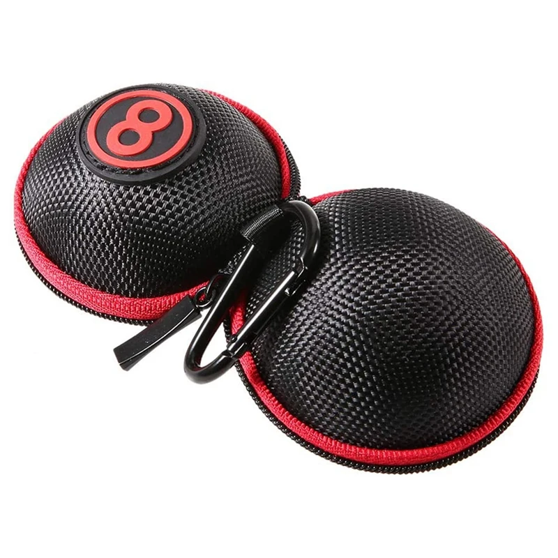 クリップ付きスクイーズボールケース、ボールスティック、プールボール、ビリヤードボール、トレーニングボール、スティックバッグを取り付けるためのバッグ