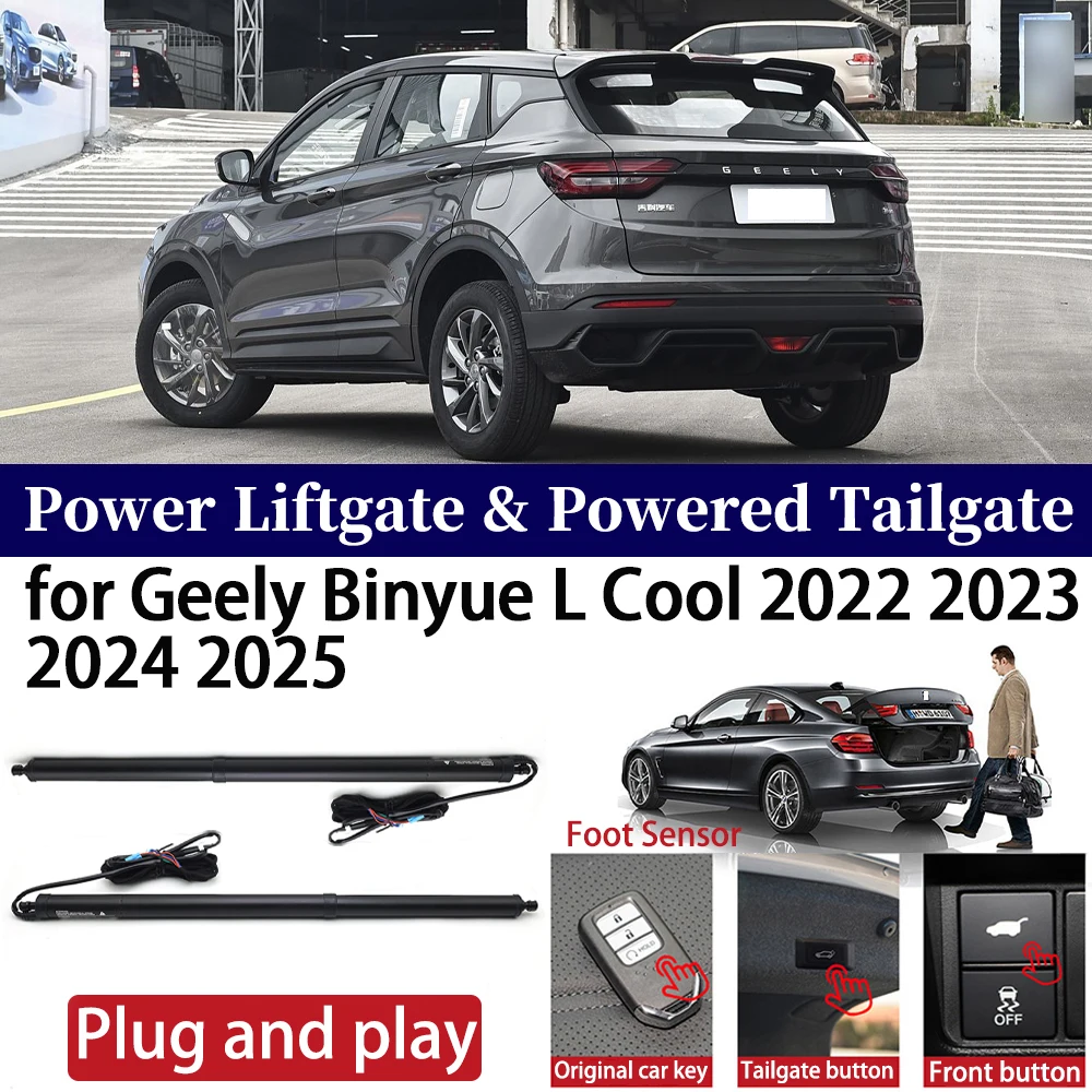 

for Geely Binyue L Cool 2022 2023 2024 2025 Car Auto Power Electric Tailgate Liftgate Lift Trunk Closer System Boot Lift Motor