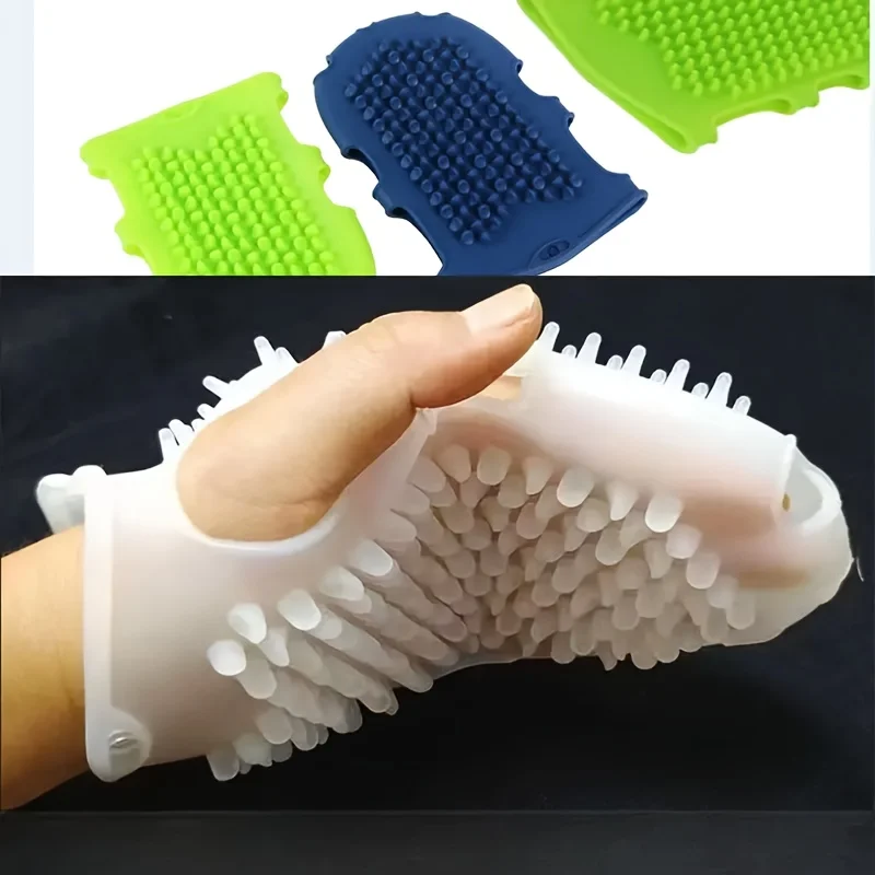 Massage Glove Bath Towel Silicone Bath Brush Skin Clean Silicone Bath Brushes Shower Gloves Scrub Remover Body Exfoliating