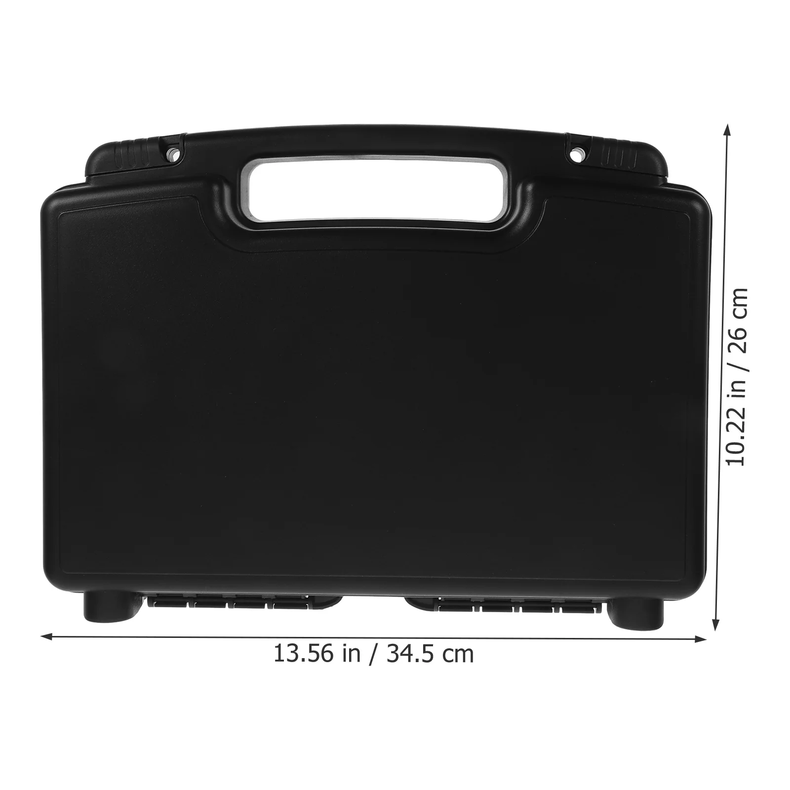 Ручной ящик для инструментов, небольшой жесткий чехол с пенопластом, портативный контейнер для хранения инструментов для обслуживания автомобиля, кемпинга, рыбалки на открытом воздухе