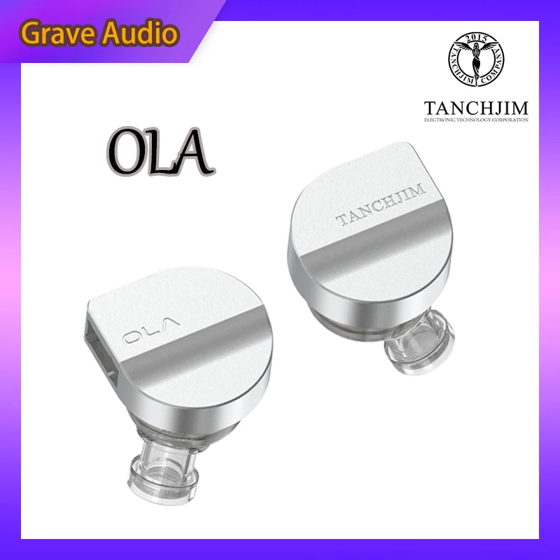 Tanchjim OLA IEM HIFI Dynamic Monitor In-Ear Earphones DMT4 Architecture Game Sports Headphones with Detachable Cable 2pin 0.78